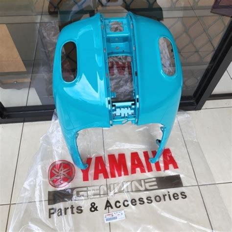 Jual Cover Front Panel Tameng Depan Fazzio Hijau Tosca Original Yamaha