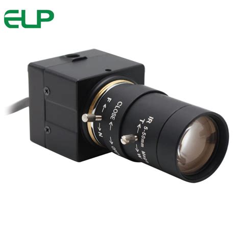 ELP 5 50mm Varifocal Lens 8 MegaPixels Sony IMX179 Color Sensor Mini HD