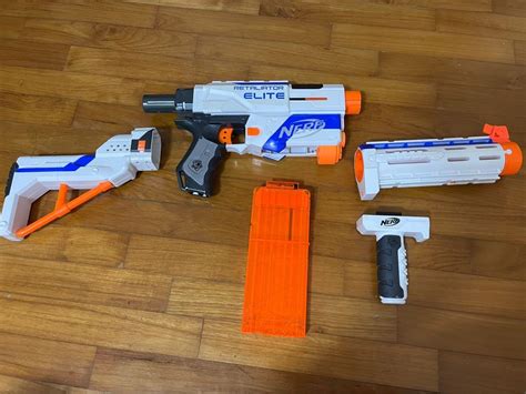 Nerf Gun Retaliator Elite Hobbies Toys Toys Games On Carousell