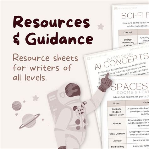 Sci Fi Worldbuilding Workbook Schoolofplot