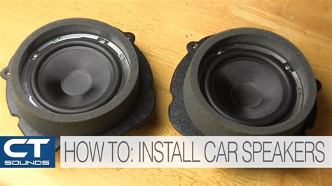 CT Sounds How To Install Car Door Speakers YouTube