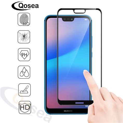 Qosea Full Front Film For Huawei P20 Lite Screen Protector Ultra Thin