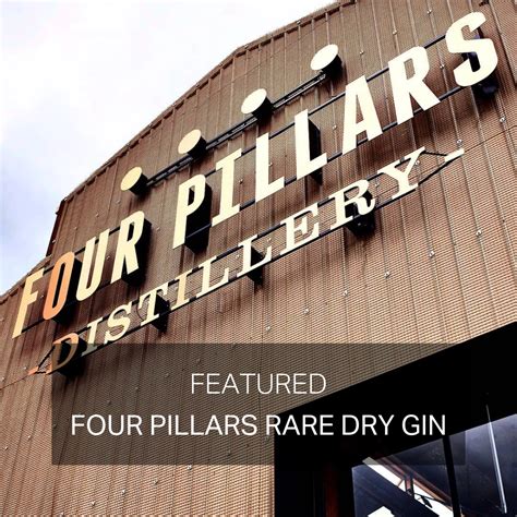 Four Pillars Rare Dry Gin Drink Warehouse Uk Blogs