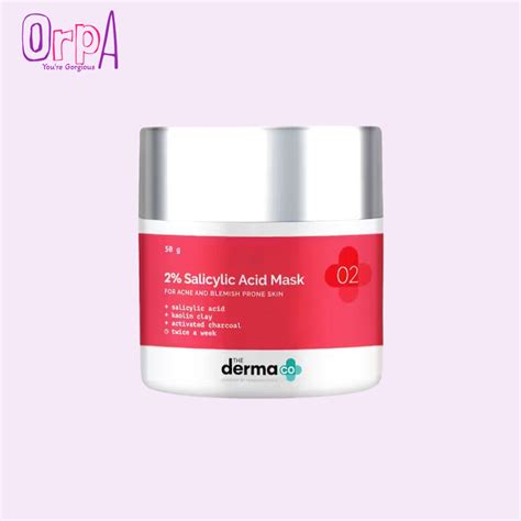 The Derma Co 2 Salicylic Acid Mask 50g Orpa