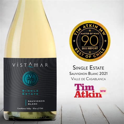 Tim Atkin Destaca Con Sobresalientes 93 Puntos A Vistamar Gran Reserva