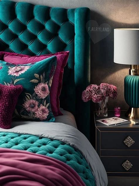 Pin By Serpil Serdar On Pink Green Beautiful Bedroom Colors Bedroom