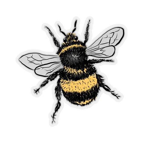 Bee Stickers Bee Vinyl Sticker Bee Decal Honey Bee Decal Etsy Uk