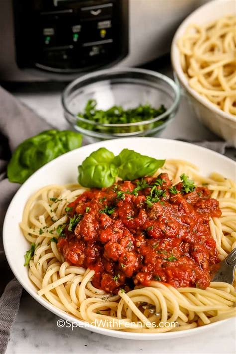 Crock Pot Spaghetti Sauce Easy