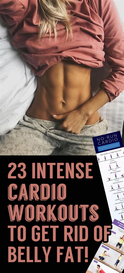 Intense Cardio Workouts To Get Rid Of Stubborn Belly Fat