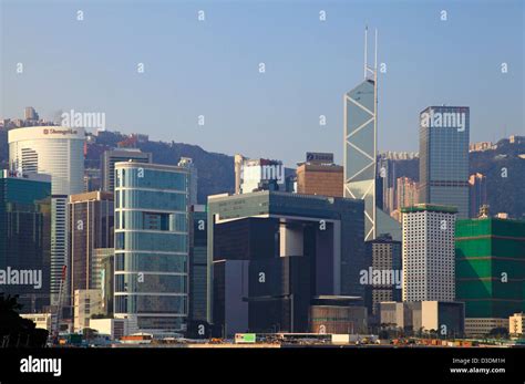 China, Hong Kong, Central District, skyline Stock Photo - Alamy