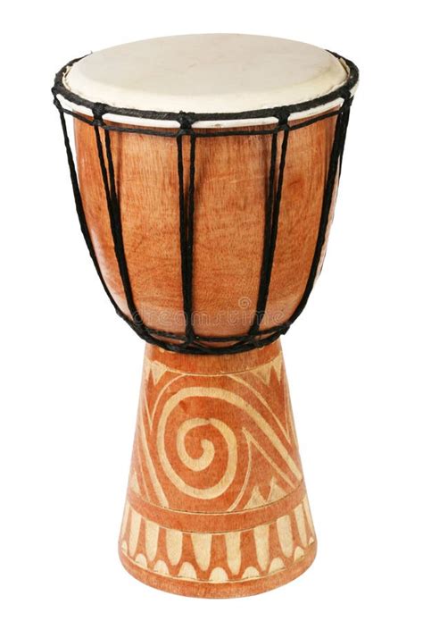 африканский барабанчик Djembe детали Стоковое Изображение - изображение ...