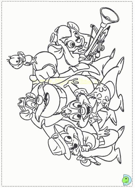 Chip And Dale Coloring Pages - Coloring Home