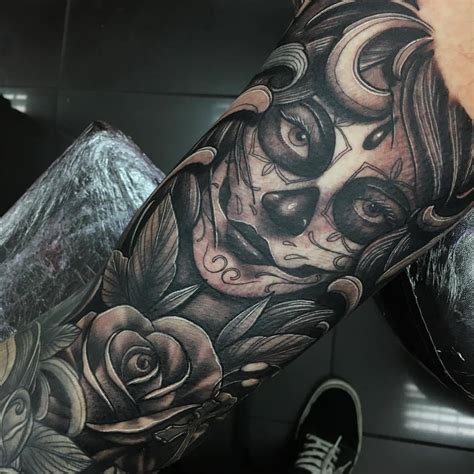 Sugar Skull Tattoo Sleeve Tumblr