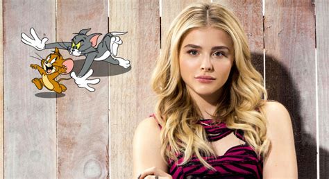 Chloë Grace Moretz En Live Action De Tom Y Jerry Cine Premiere