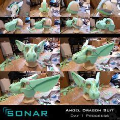 Angel Dragon Fursuit Head If You Re Interested Look Up Her Videos On