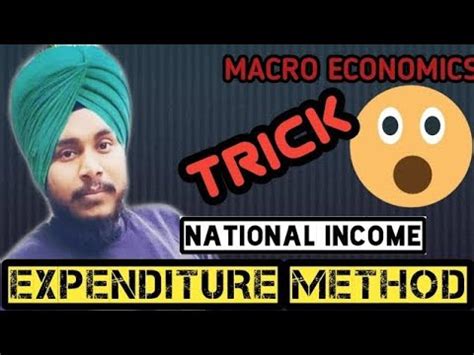 Expenditure Method National Income Macro Economics