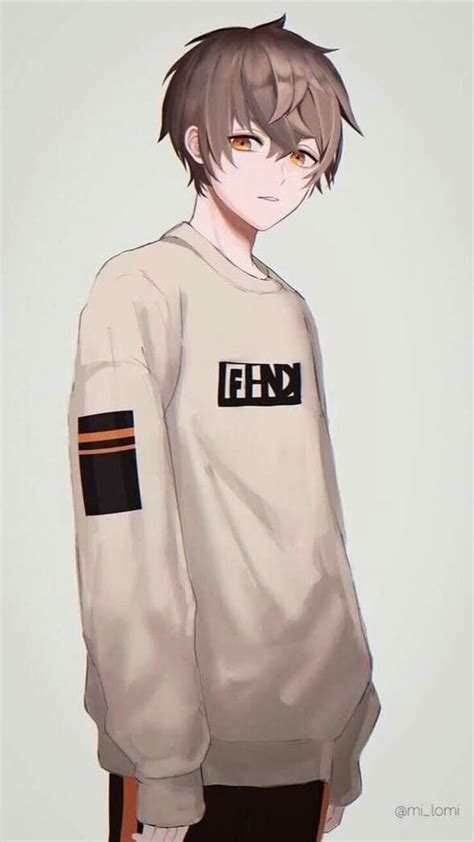 Cute Cartoon Boy Anime