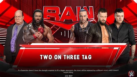 Wwe 2k23 Roman Reigns And Paul Heyman Vs The Judgement Day Handicap