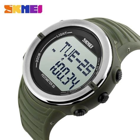 Jual Skmei S Shock Heartrate Pedometer Sport Watch Water Resistant