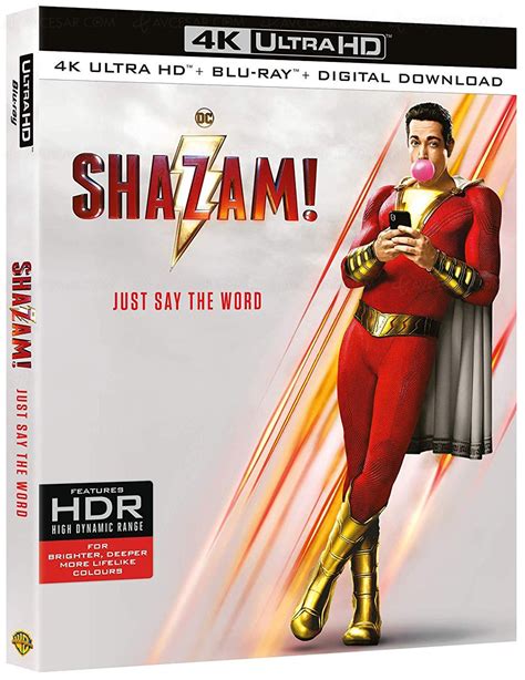 Shazam 4K Ultra HD précommandes France ouvertes