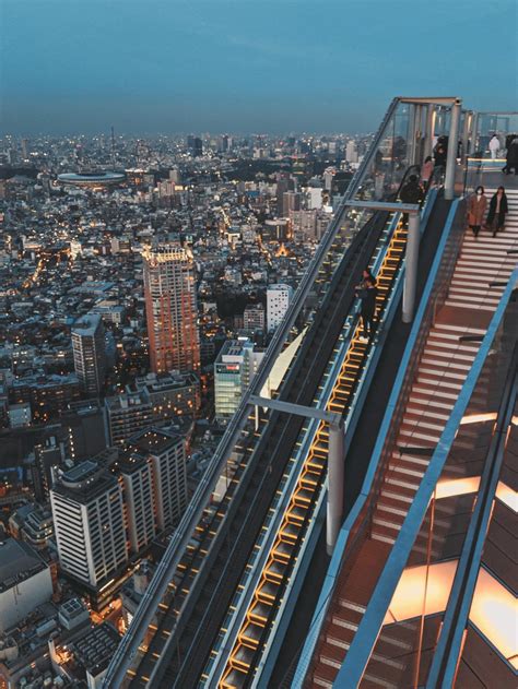 View Of Tokyo From Atop Shibuya Scramble Square R Cityporn