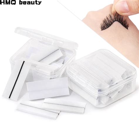 40 Pcs Box Reusable Self Adhesive Glue Free Eyelash Glue Strip False