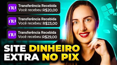 💥site Pagando No Pix Pra Iniciante Ganhar Dinheiro Extra Online De