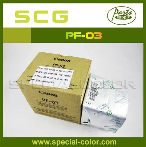 Japan Printhead PF 03 Original Print Head For Canon IPF500 600 700