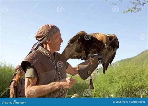 Falconry In Almaty Kazakhstan Editorial Image Image Of Ancient