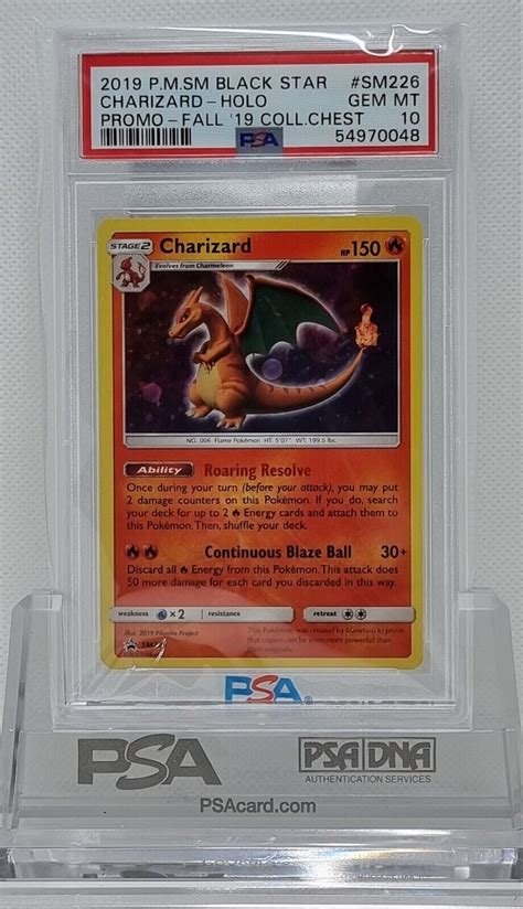 Charizard Sun Moon Black Star Promo Sm Collector Chest