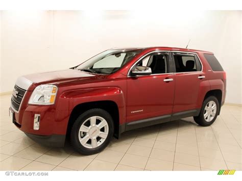 Merlot Jewel Metallic 2012 Gmc Terrain Sle Awd Exterior Photo 90475076