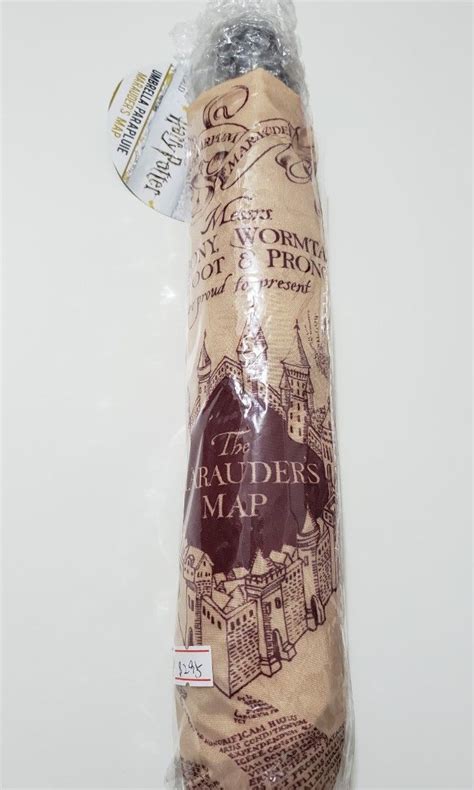 The Marauder s map Harry Potter Umbrella 興趣及遊戲 收藏品及紀念品 明星周邊 Carousell