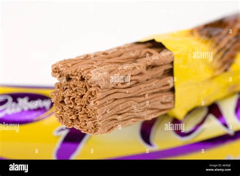 Cadburys chocolate flake bar Stock Photo - Alamy