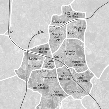 Mapa De Mafamude E Vilar Do Para So Porto Espa Os Comerciais Ou