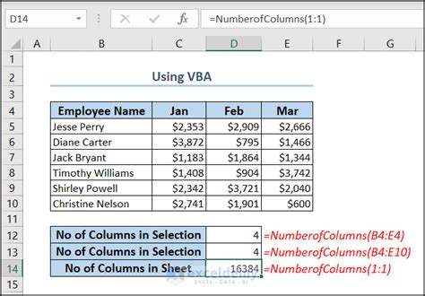 How To Count Number Of Columns In Excel