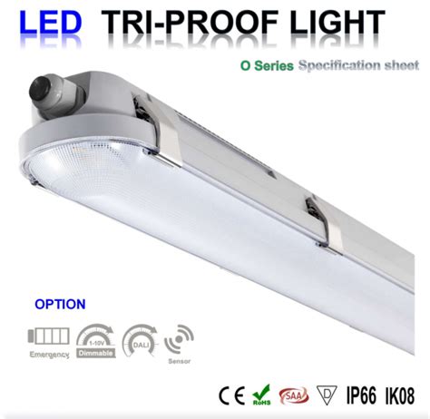 Fulton Tri Proof LED Light IP66 IK10 Indoor Tri Proof Light ENEC