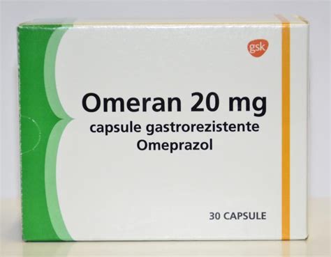 OMERAN Prospect 20mg X28 Capsule Gastrorezistente GLAXO SMITH KLINE