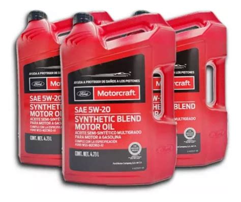 Garrafas De Aceite Motorcraft W Semi Sintetico Env O Gratis