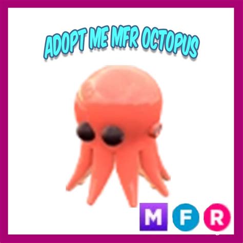 Roblox Adopt Me MFR Octopus mega Neon Fly Ride Cheap and - Etsy