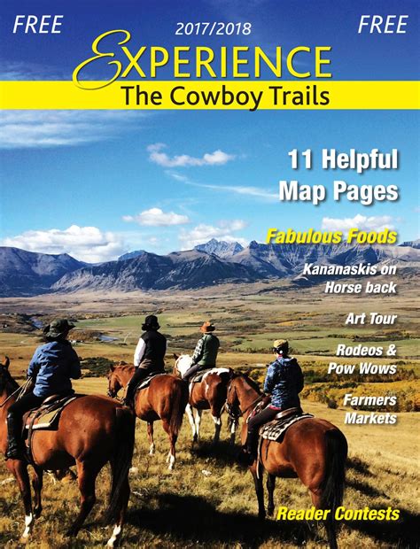 2017 Experience The Cowboy Trails By Experiencetravelguides Issuu