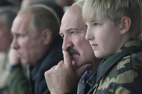 Dictator Alexander Lukashenko 'grooming 11-year-old son for power ...