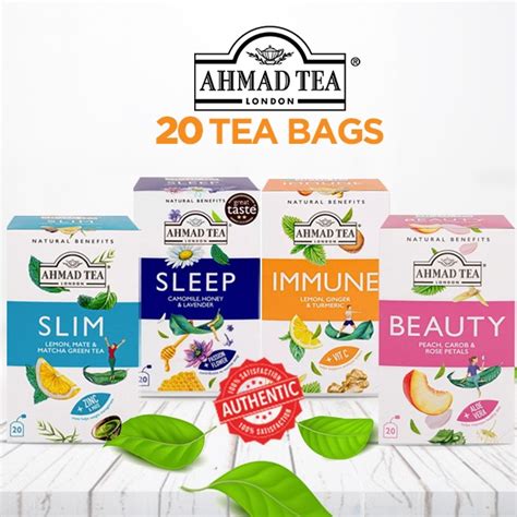 Ahmad Tea IMMUNE Ahmad Tea SLEEP Ahmad Tea SLIM Ahmad Tea BEAUTY 20 Tea