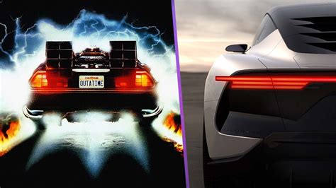 Delorean Teases New Electric Car And It Looks Like It S From The Future