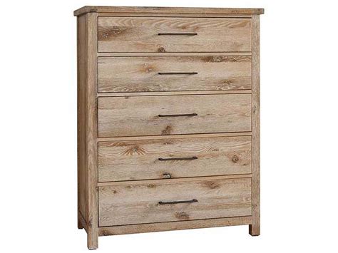 Vaughan Bassett 754 115 Bedroom Dovetail Chest Sun Bleached White