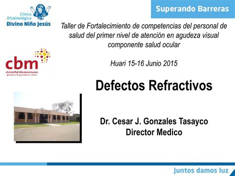 Defectos Refractivos Niños Ppt