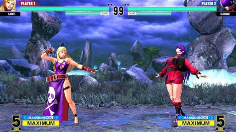 B Jenet Vs Orochi Shermie Hardest Ai Kof Xv Ps K Fps Youtube