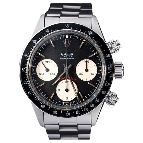 Rolex Steel Daytona Tiffany And Co Chronograph Black Big Red Dial