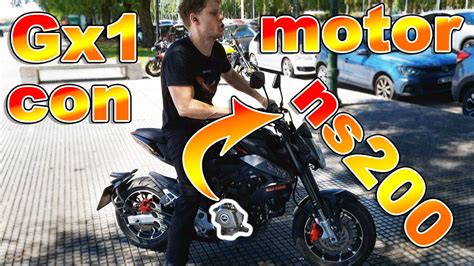 Review Gilera Gx Con Motor Ns Mv Agustita Youtube