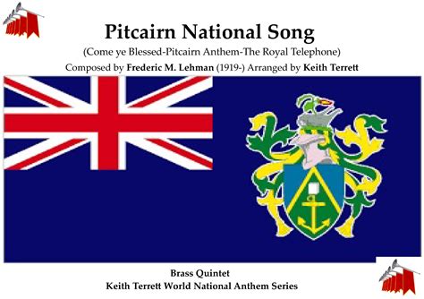 Pitcairn National Song Come Ye Blessed Pitcairn Anthem The Royal