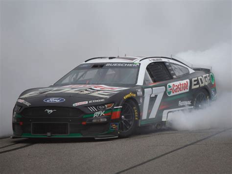 2023 Chris Buescher 17 Castrol EDGE Michigan Win Raced NASCAR 1 64